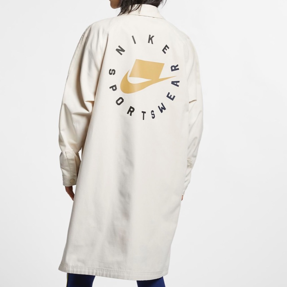 🆕 Nike NSW Canvas Longline Parka Jacket M AR2837